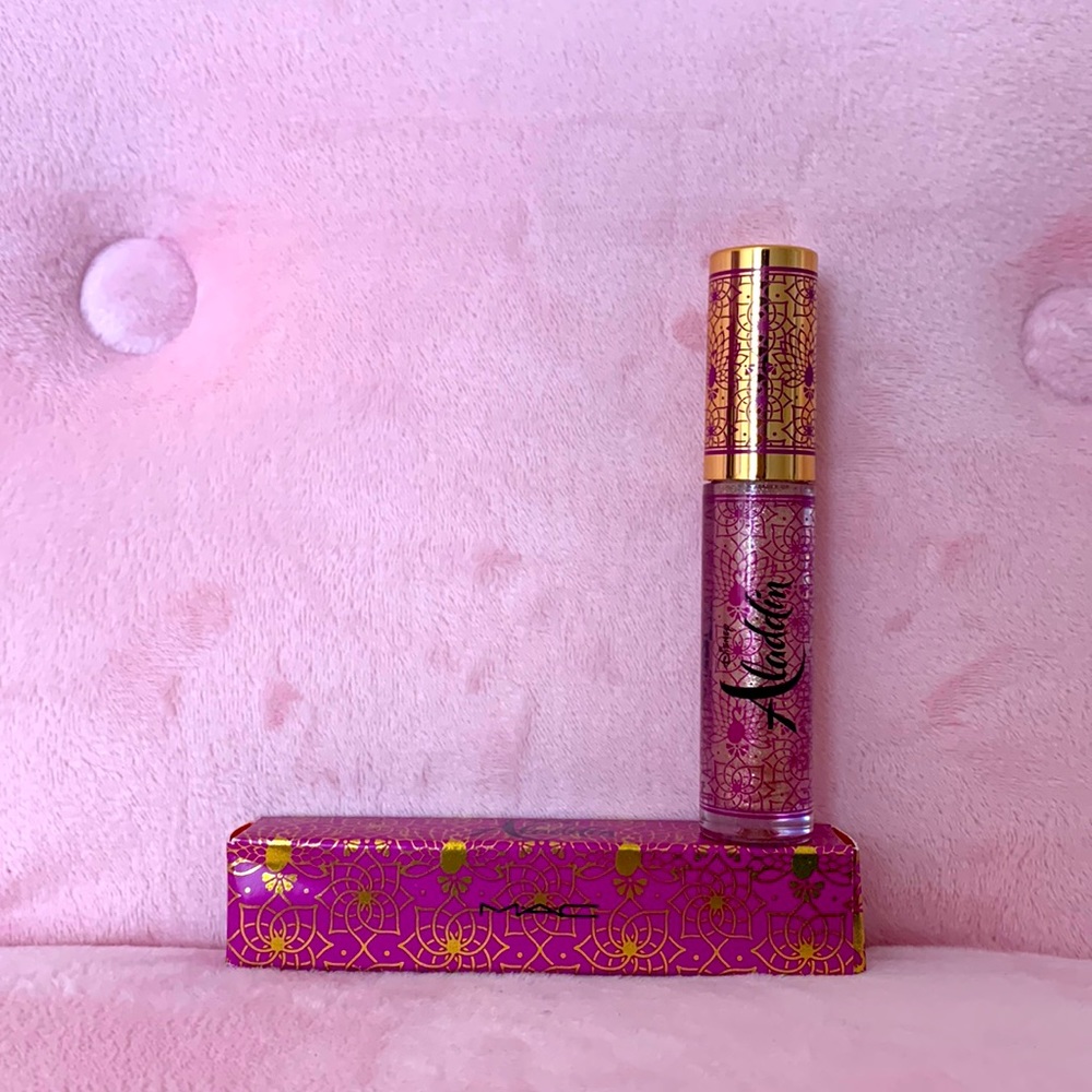 MAC X Aladdin Limited Edition: Discontinued Lipglass  Diamond In The Rough *NEW*